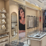 Jewellery Store Interior with Display Counters