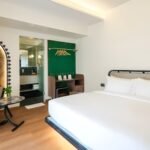 Luxury Arabian-style bedroom interior