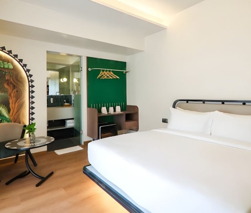 Luxury Arabian-style bedroom interior
