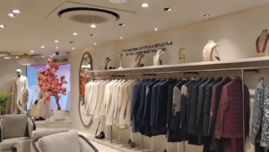 Kora by NM retail store interior designed by Atmosphere